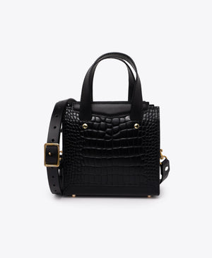 Mini Soso - Croco Black