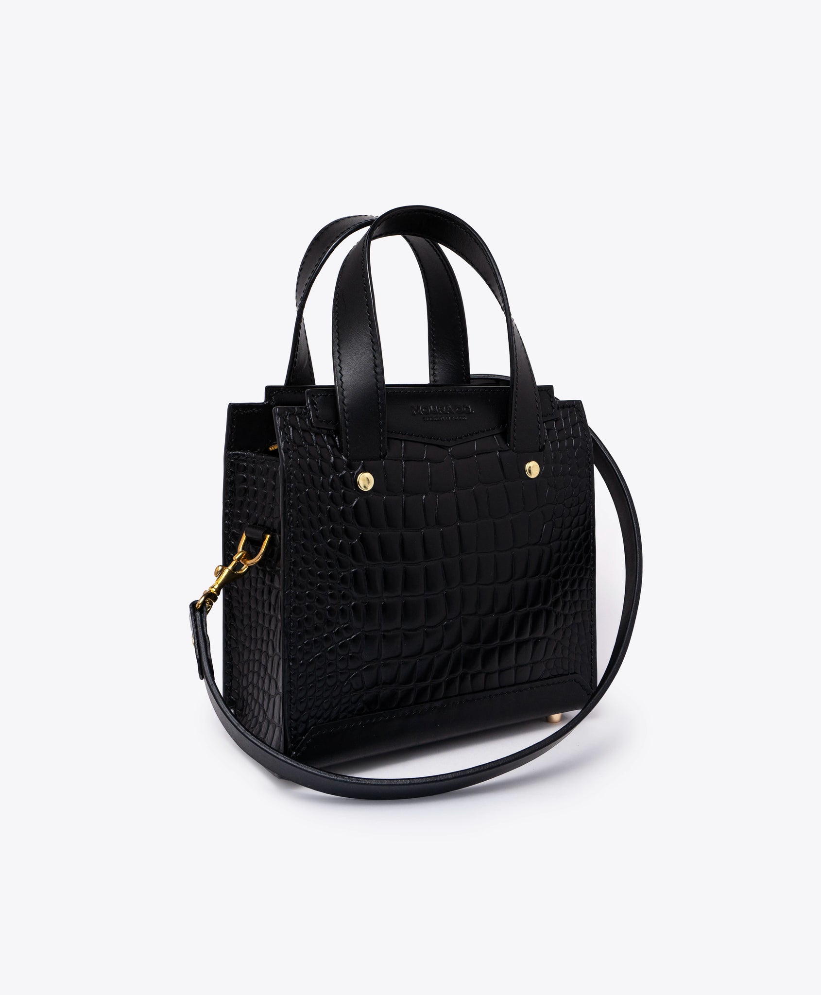 Mini Soso - Croco Black